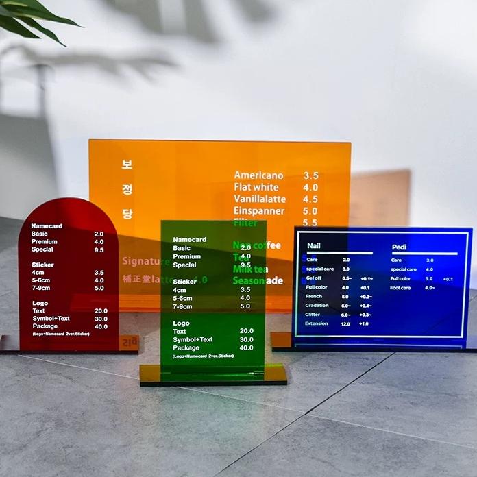 Custom Acrylic Products