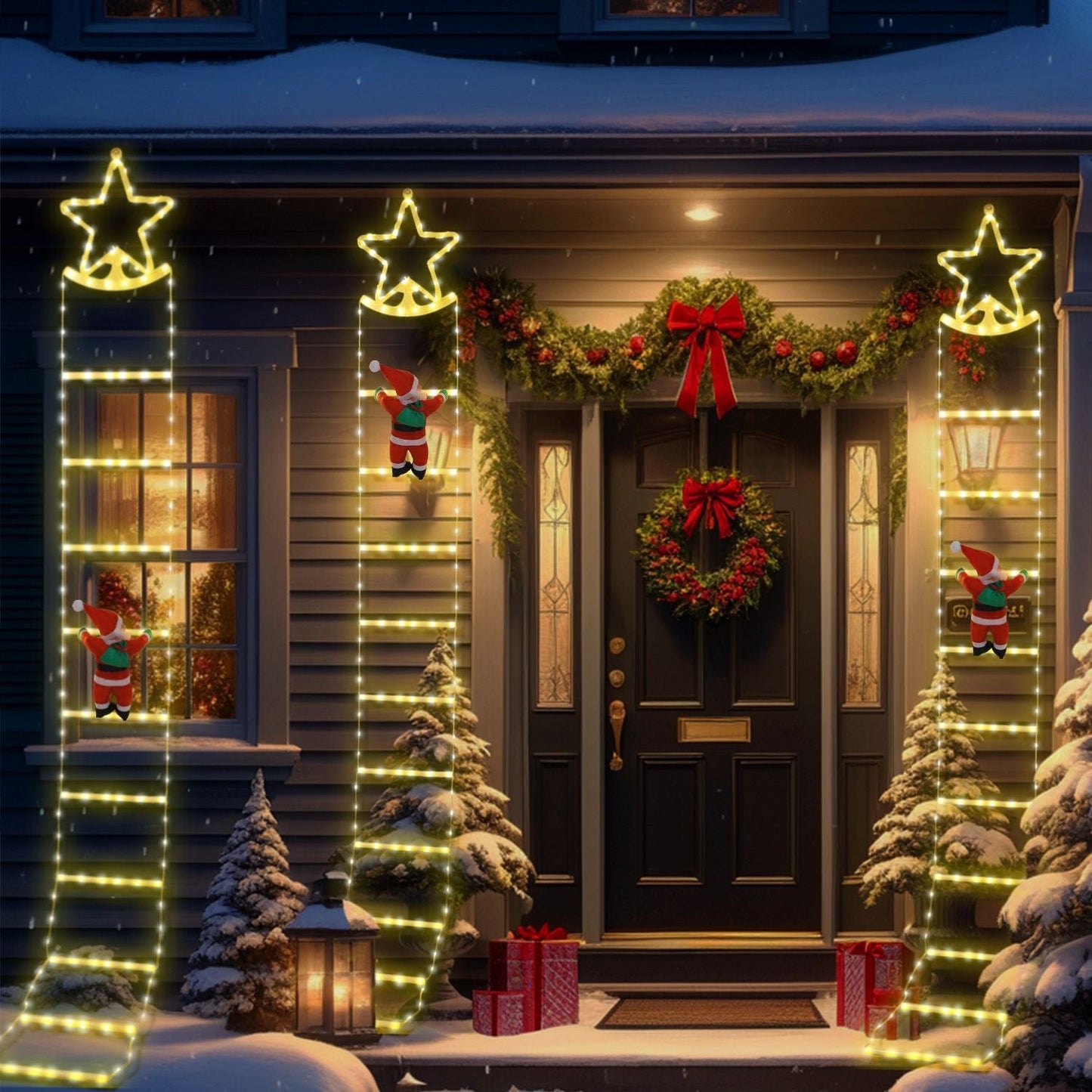 Christmas Decor Xmas Lights | Christmas Party Idea - Festive Lighting