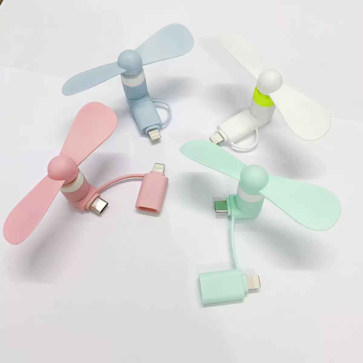 Compact Travel Rechargeable Pocket Fan