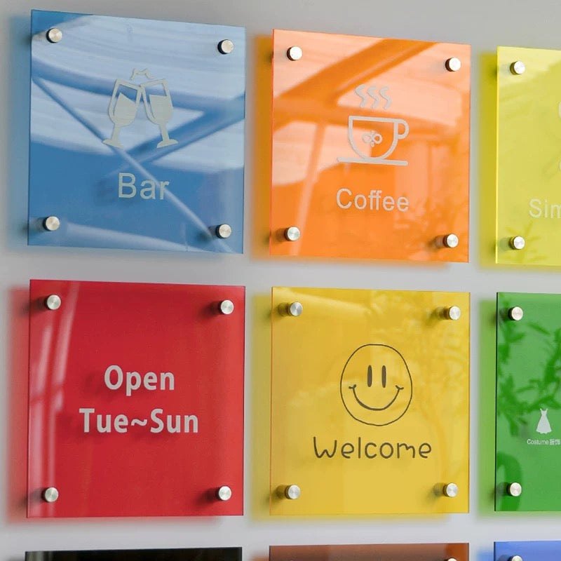 Custom Acrylic Logo Sign