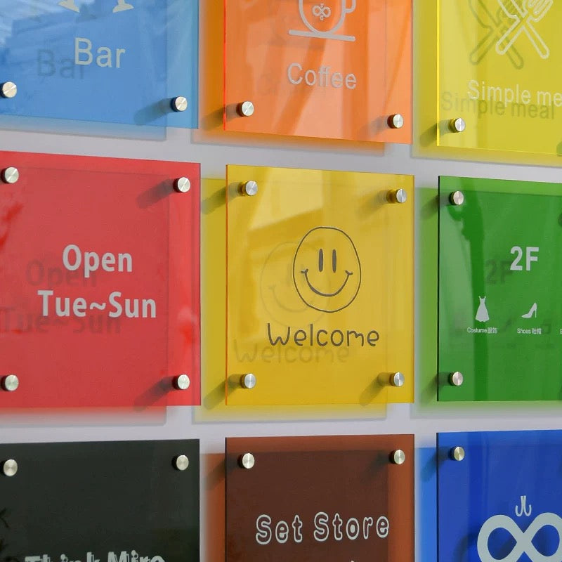 Custom Acrylic Logo Sign