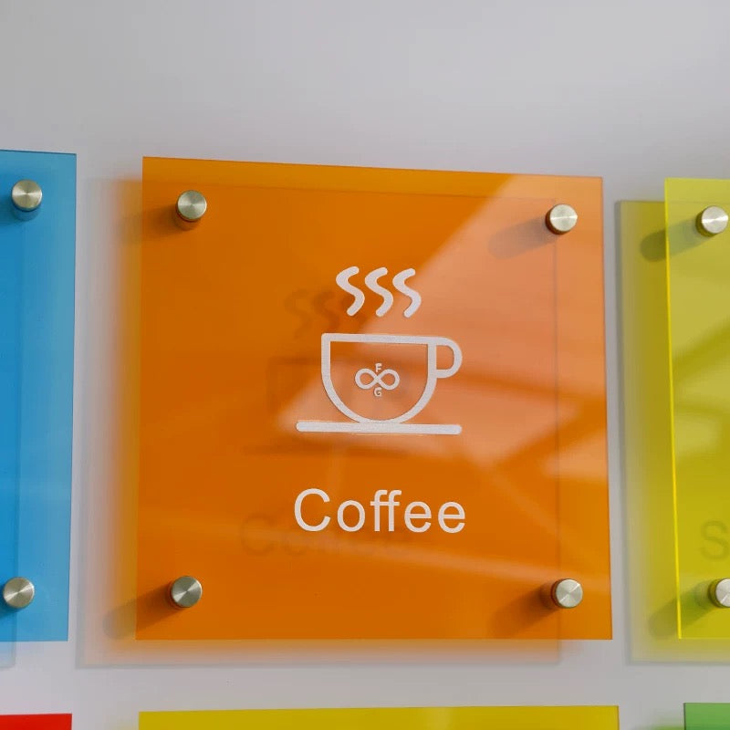 Custom Acrylic Logo Sign