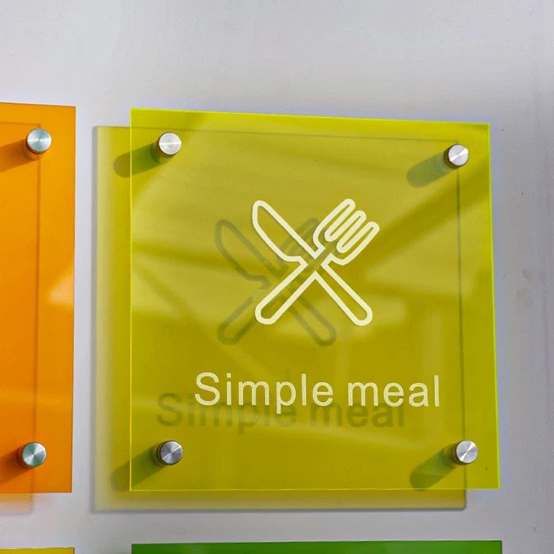 Custom Acrylic Logo Sign
