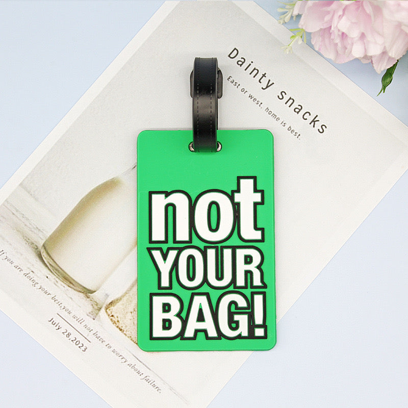 Factory Wholesale Personal Custom Travel Accessories Waterproof Luggage Tags PU Leather Travel Luggage Tagssories Tags