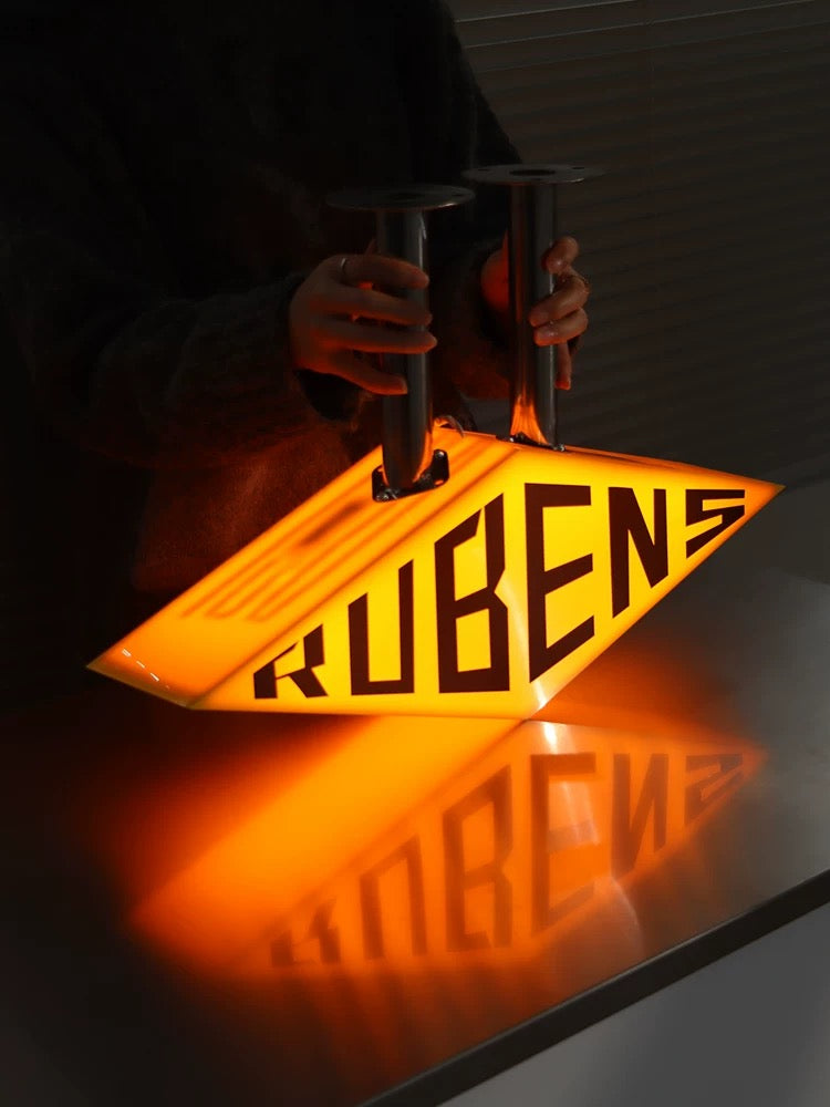 Custom Rhombus Acrylic Sign Box
