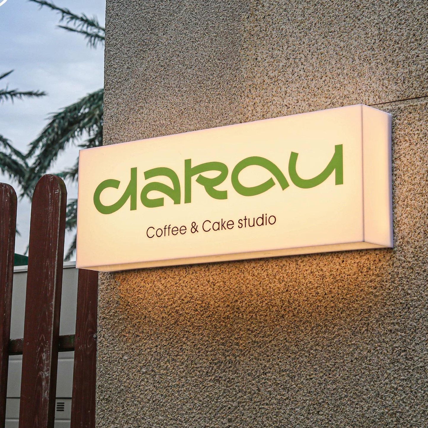 Custom Sign Box With Lighting