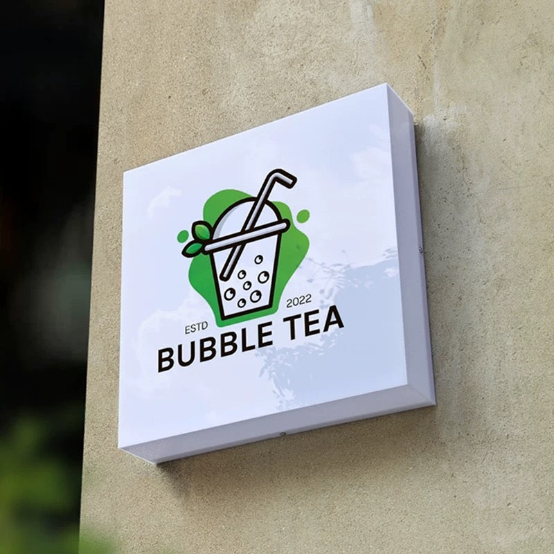 Custom Sign Box With Lighting