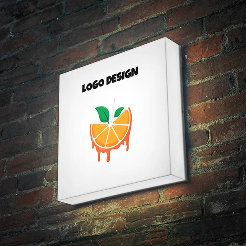 Custom Sign Box With Lighting