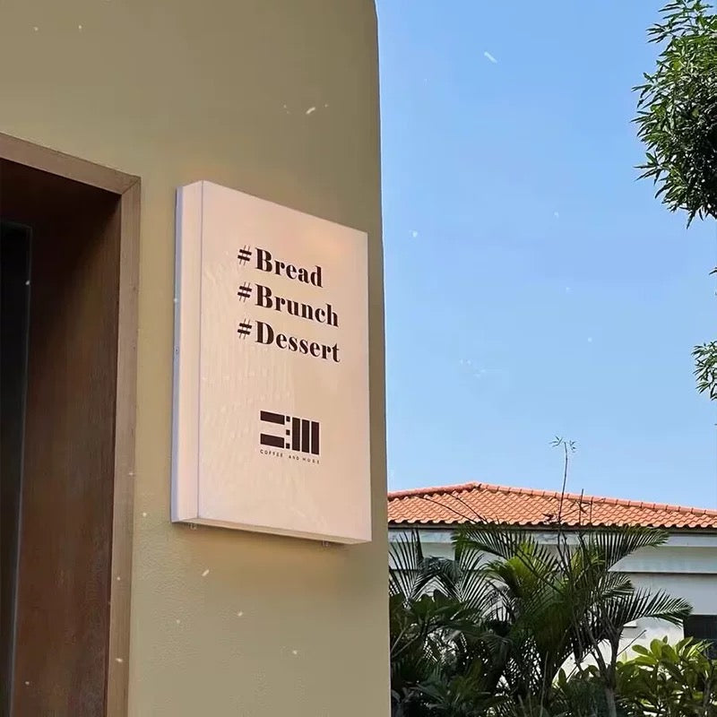 Custom Sign Box With Lighting