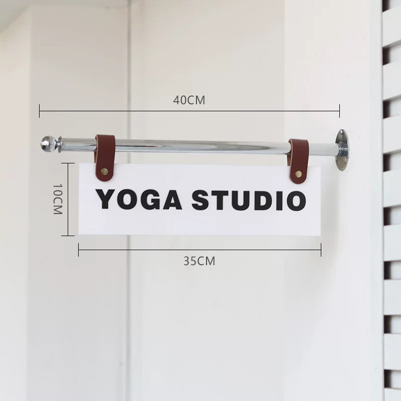Custom Business Side Baffle Sign