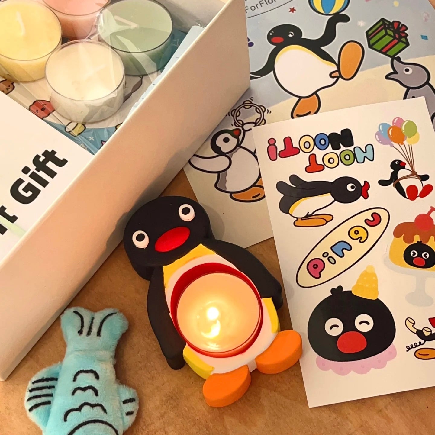Cute Wax Melts Cartoon Scented Candle Gift