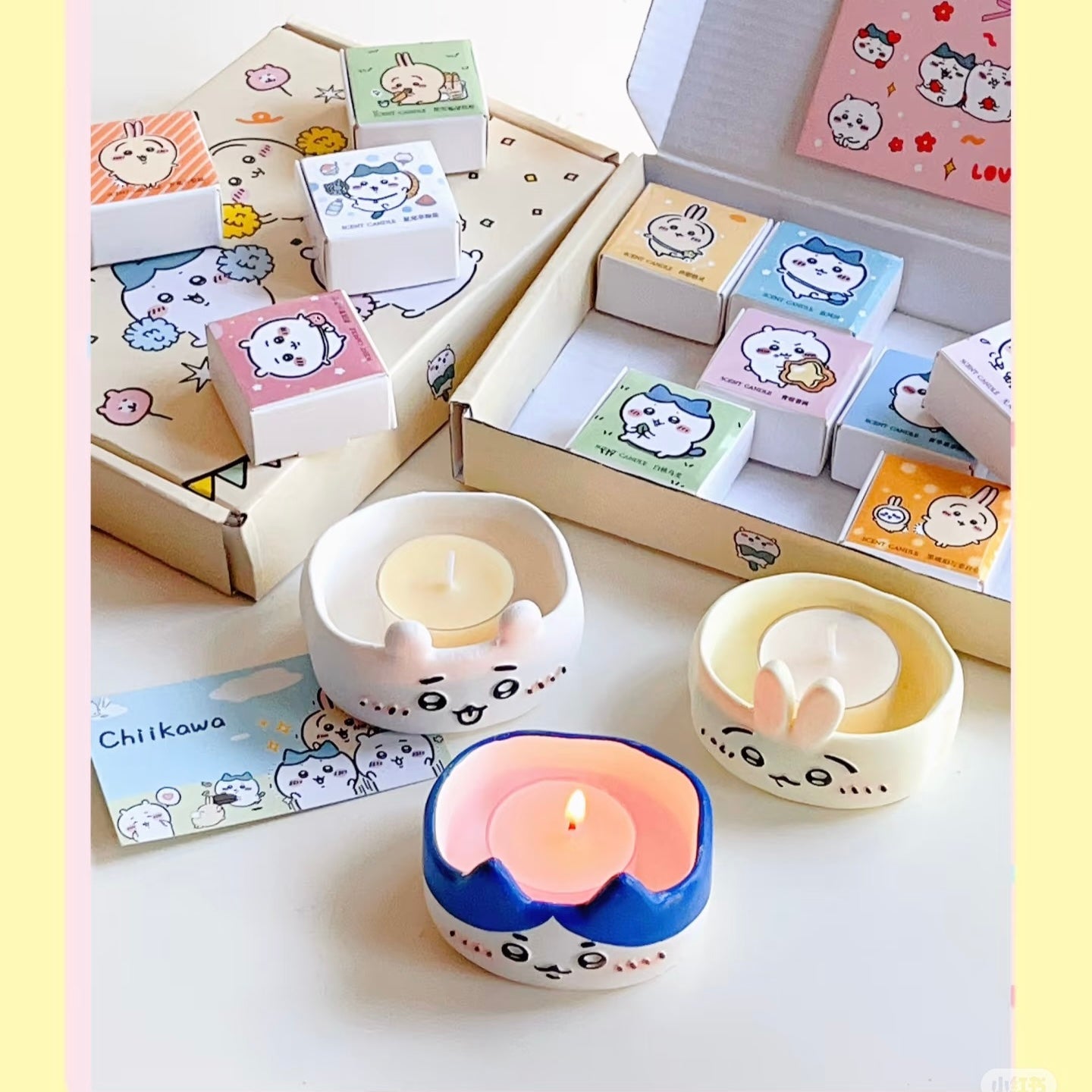 Cute Wax Melts Cartoon Scented Candle Gift