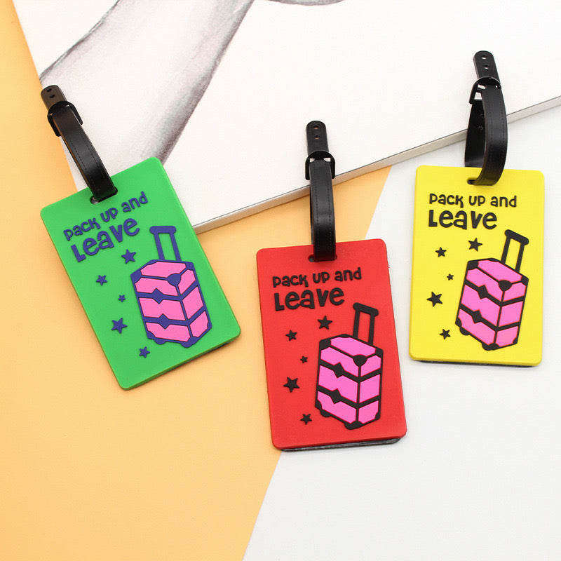 Multiple Colors Aluminum Alloy Luggage Tag Metal Luggage Tag Customized Boarding Pass Airlines Luggage