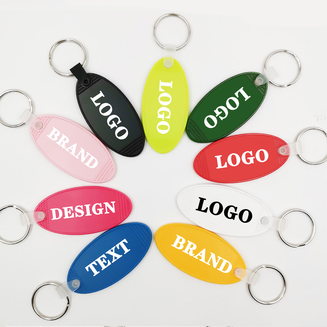 Custom Oval Keyrings | 2025 Personalised Key ring