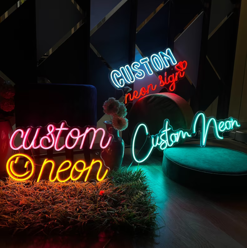 Custom Neon Sign | Neon Sign | LED Light Neon Sign | Personalized Neon Sign | Wedding Neon Sign | Wall Decor | Home Decor | Room Decor