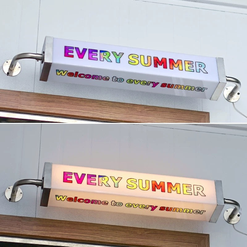 Custom Vintage Sign Retro Light Outdoor