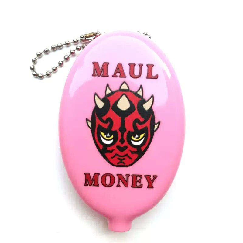 Custom Rubber Coin Purse Keyring Oval Coin Keychain Promo