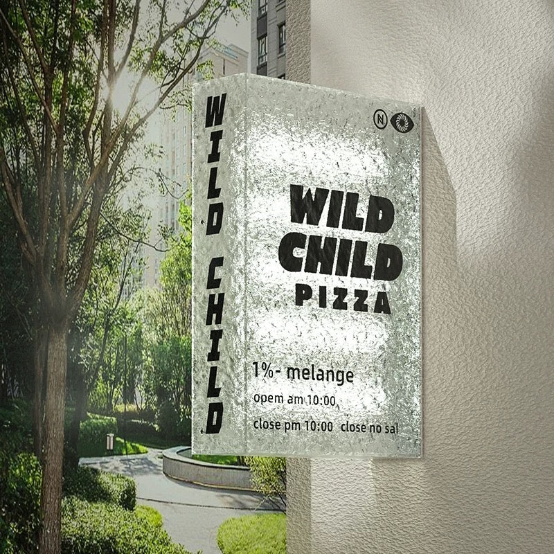 Custom LED Ripple Wave Sign Light