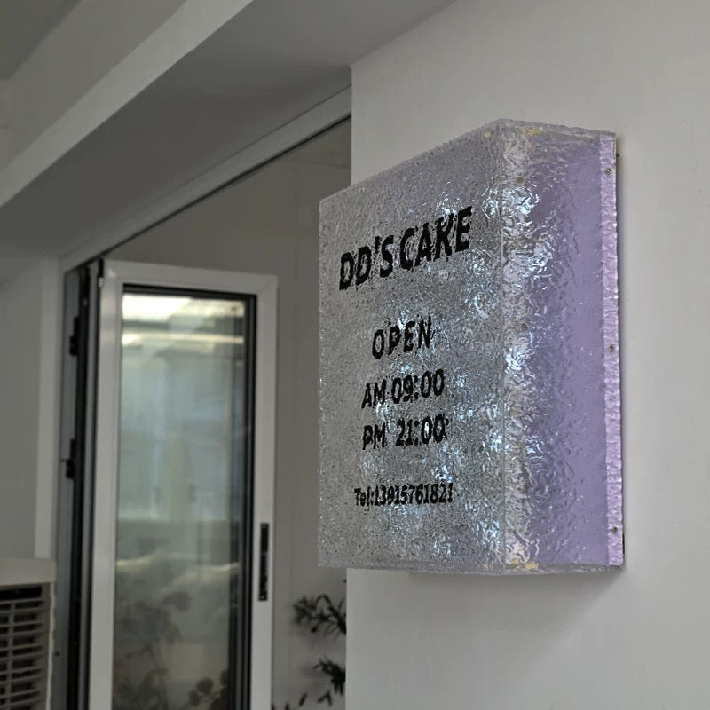 Custom LED Ripple Wave Sign Light