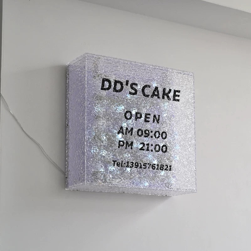 Custom LED Ripple Wave Sign Light