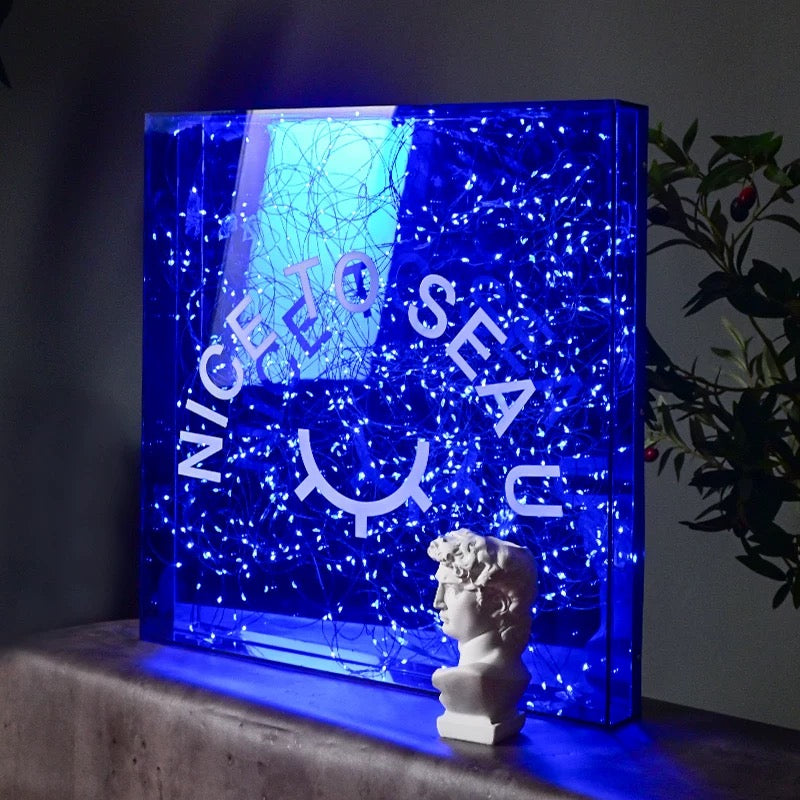 Custom Color Acrylic Box Decoration