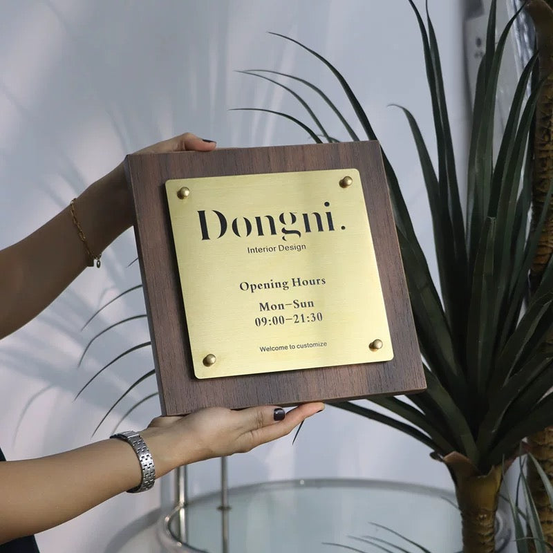 Custom Wooden & Acrylic Sign & Plaques