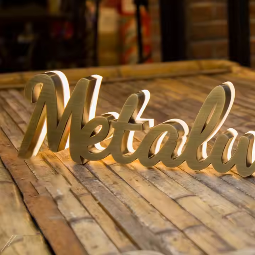 Custom Business Sign | 3d Backlit Sign | Metal Backlit Signs | Custom Acrylic Sign | Metal Sign | Led Business Sign | LED Sign for Business