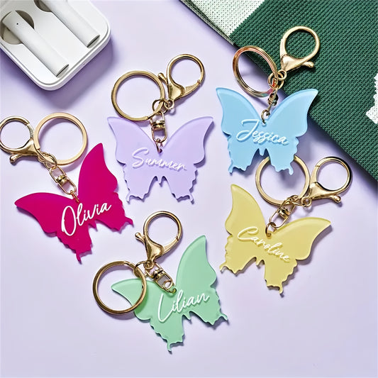 HousePlantAppreciationSocietyMotelKeychainWatertheplantscarkeyring