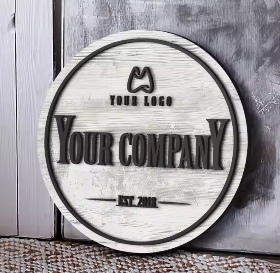 Customize Signs Wood Sign,Company Business Woodworking Signs