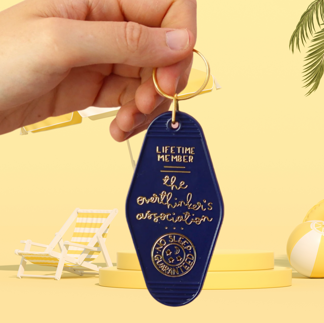 Custom Logo Retro Vintage Metal Enamel Hotel Room Keychain Promotional Key Tags and Carabiners with Custom Logo