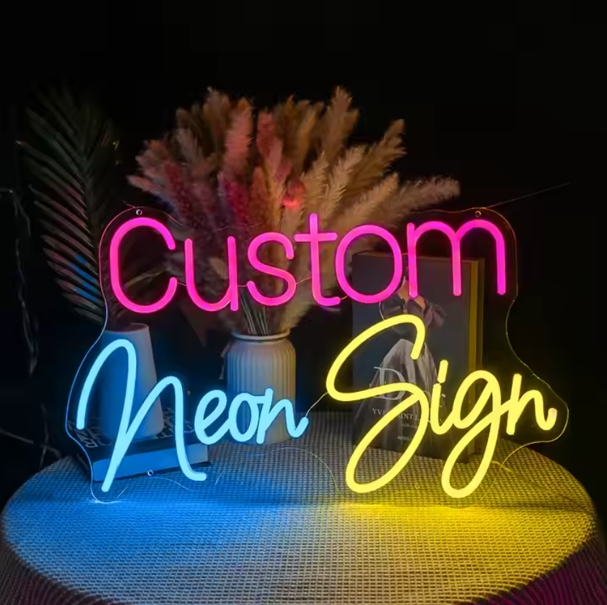 Custom Name Neon Sign | Neon Light Sign | Personalized Neon Decorations | Wall Decor | Aesthetic Room Decor | Home Decor | LED Neon Signs