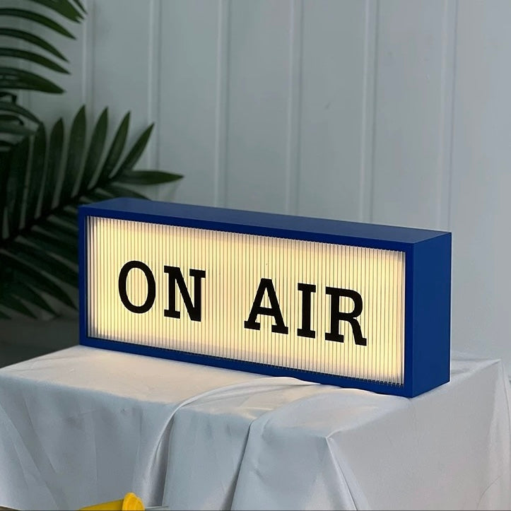 Custom Retro Table LED Light Box