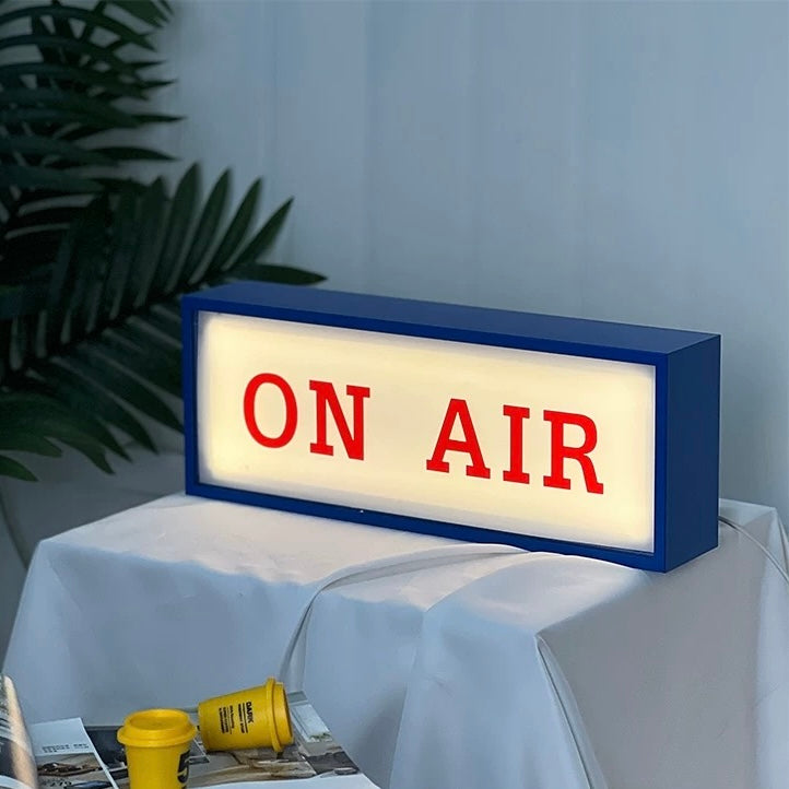Custom Retro Table LED Light Box