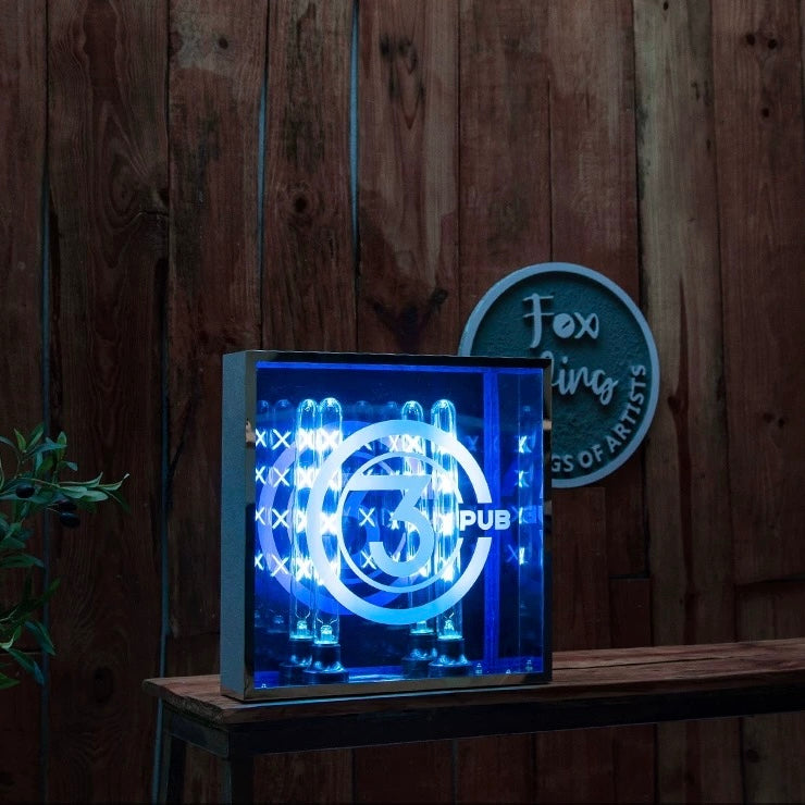 Custom Illuminated Lightbox Any Logo