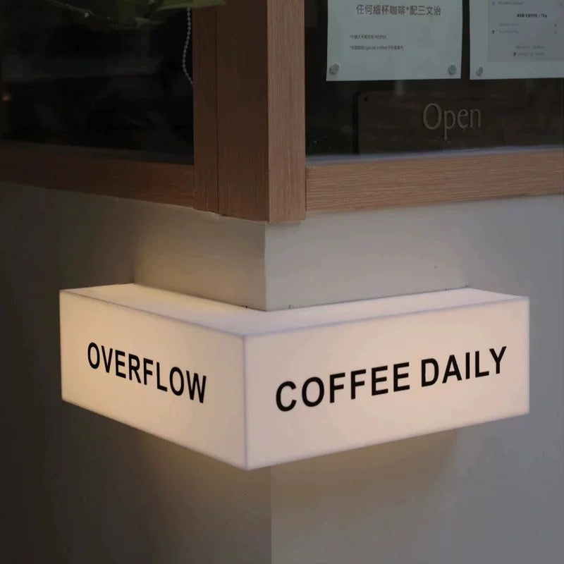 Custom LED Acrylic Sign Light Box