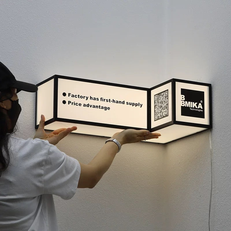 Custom LED Acrylic Sign Light Box
