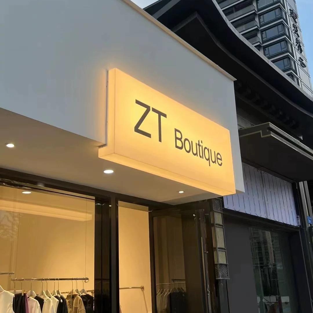 Custom LED Acrylic Sign Light Box