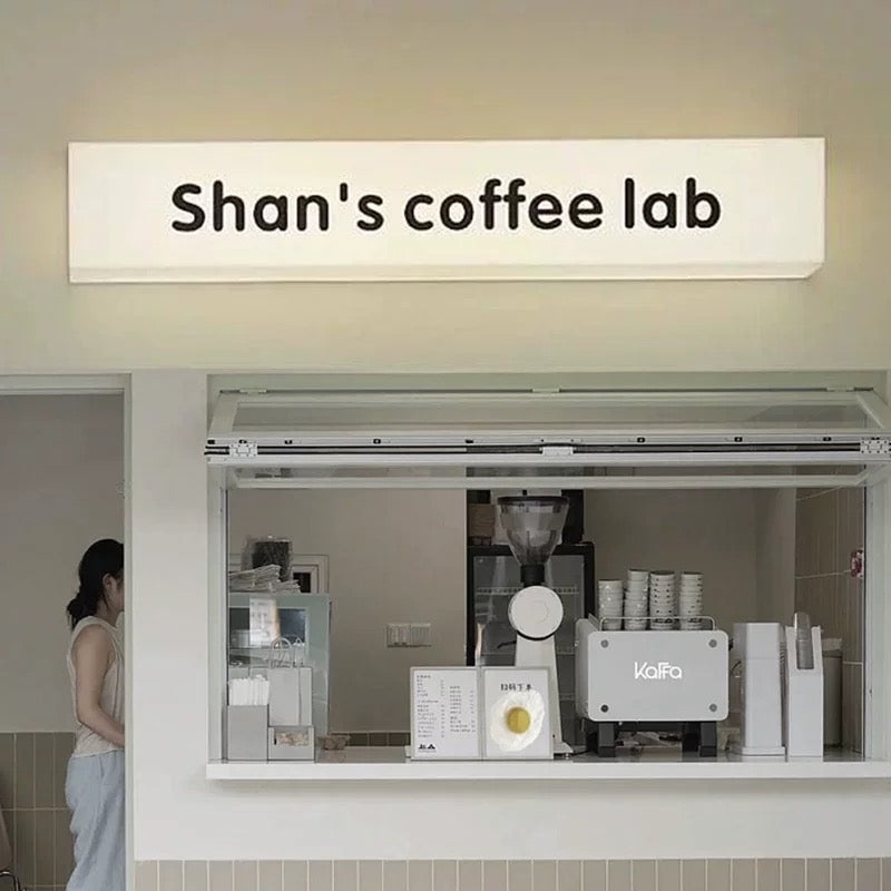 Custom LED Acrylic Sign Light Box
