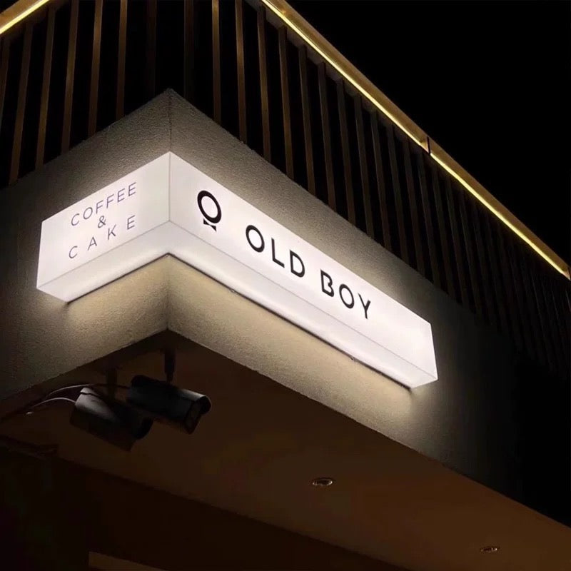 Custom LED Acrylic Sign Light Box