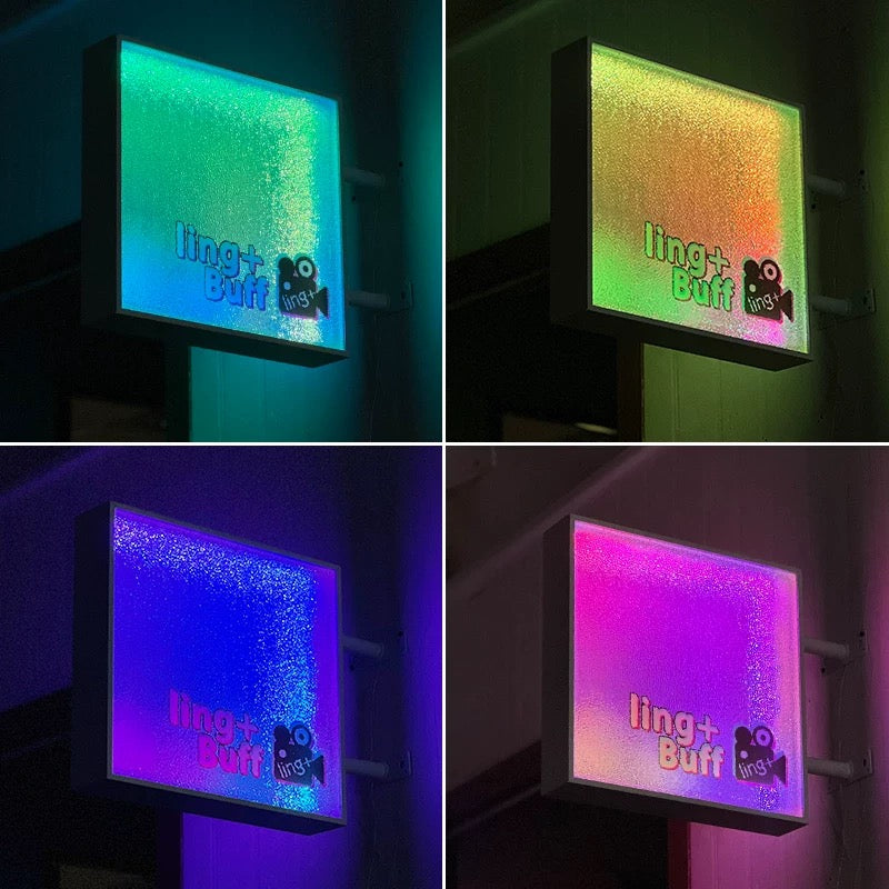 Custom LED Lighhtbox Sign Projecting