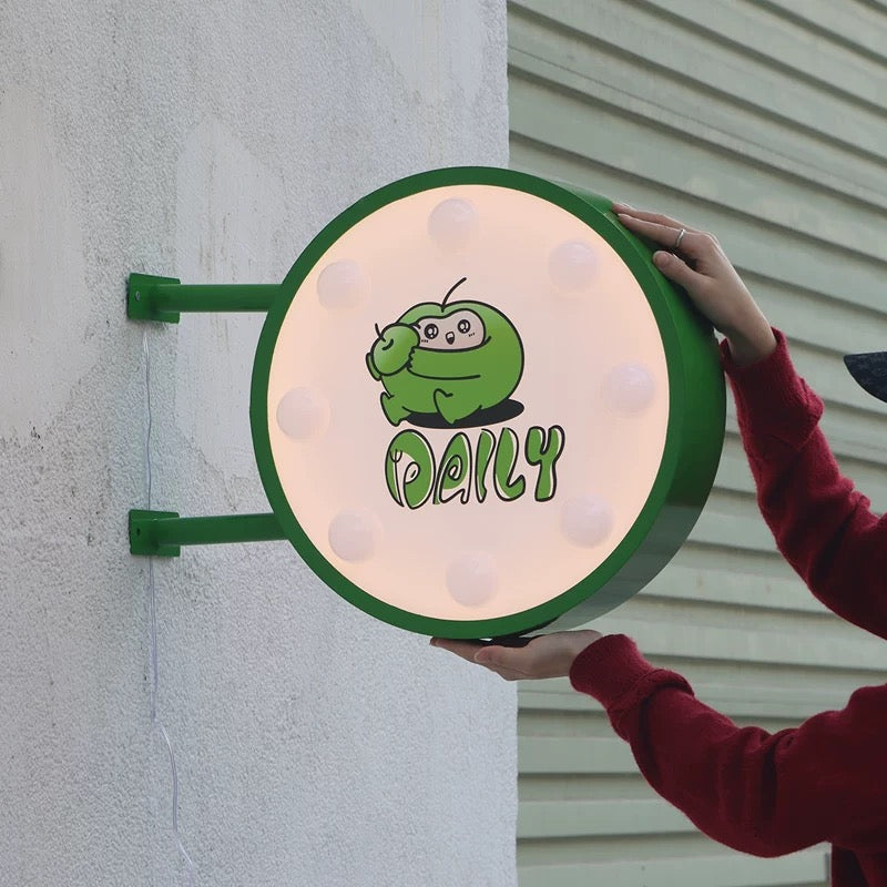 Custom LED Lighhtbox Sign Projecting