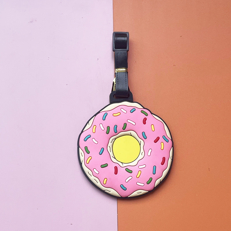 Personalized Bulk Custom Logo Name Bag Travel Accessories Sublimation Print Blank Plastic Loop Strap Silicone PVC Luggage Tag