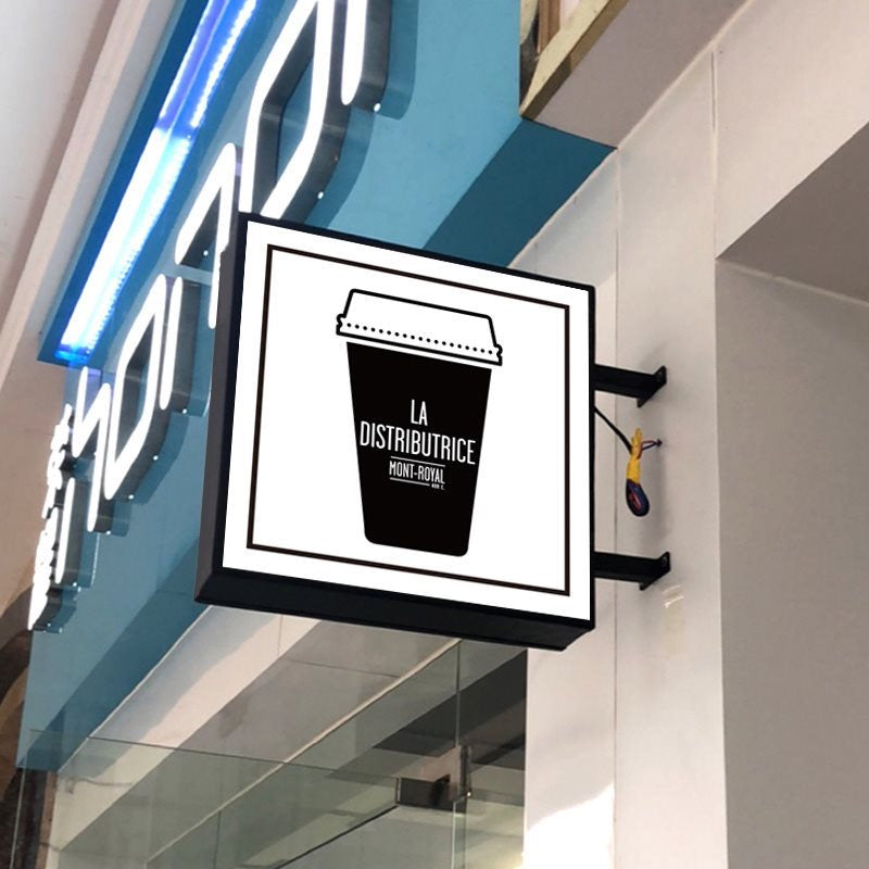 Custom Lightbox Signs Metal Signage Company Business Signs