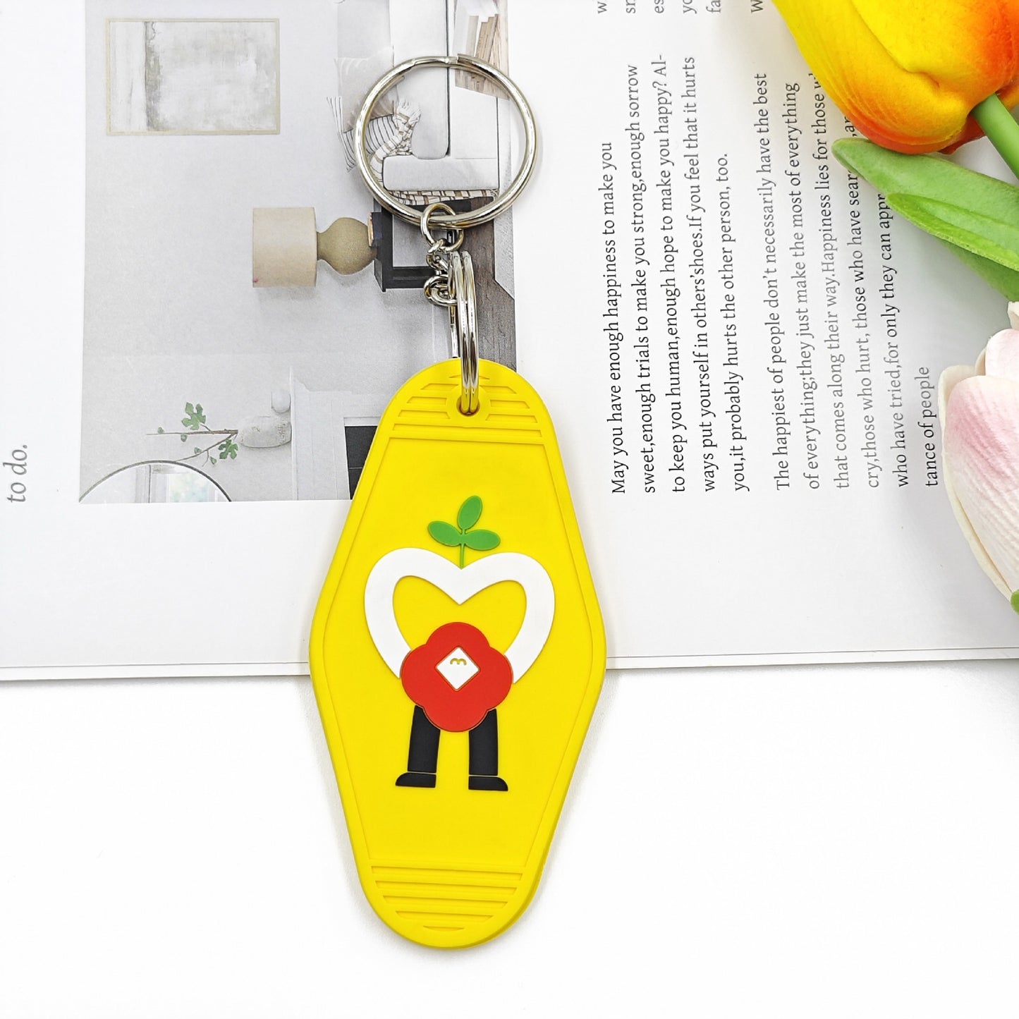Personalised PVC Keyrings | Soft Keychain Promo