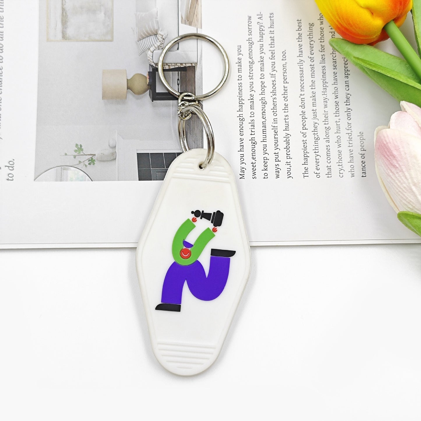 Personalised PVC Keyrings | Soft Keychain Promo