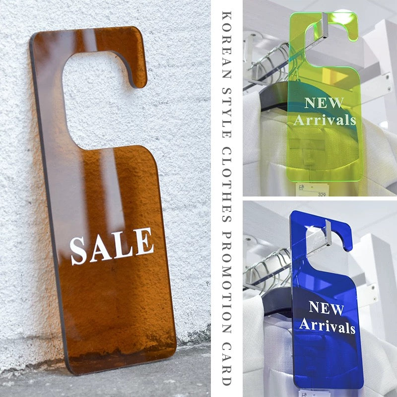 Custom Acrylic Clothing Label