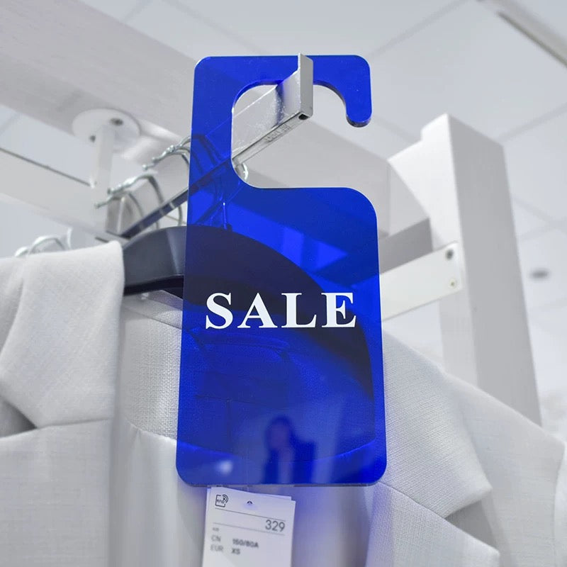 Custom Acrylic Clothing Label