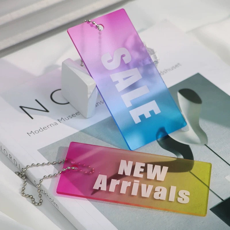 Custom Acrylic Clothing Label