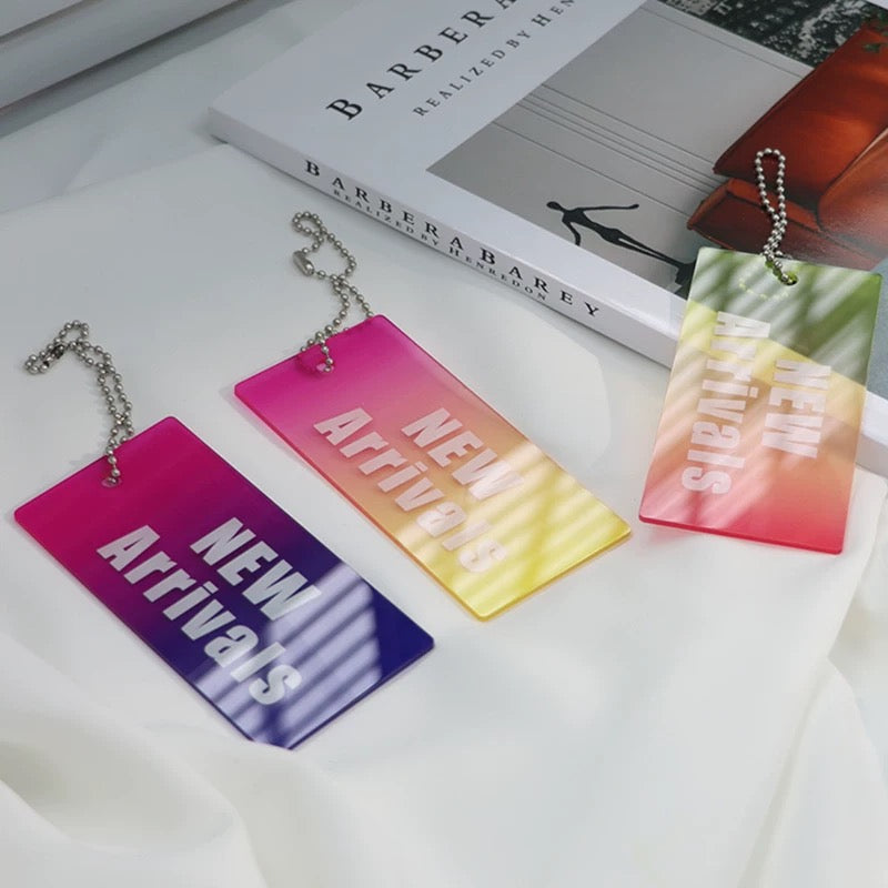 Custom Acrylic Clothing Label