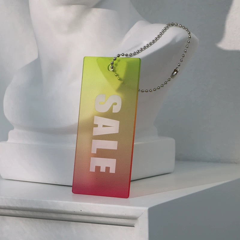 Custom Acrylic Clothing Label